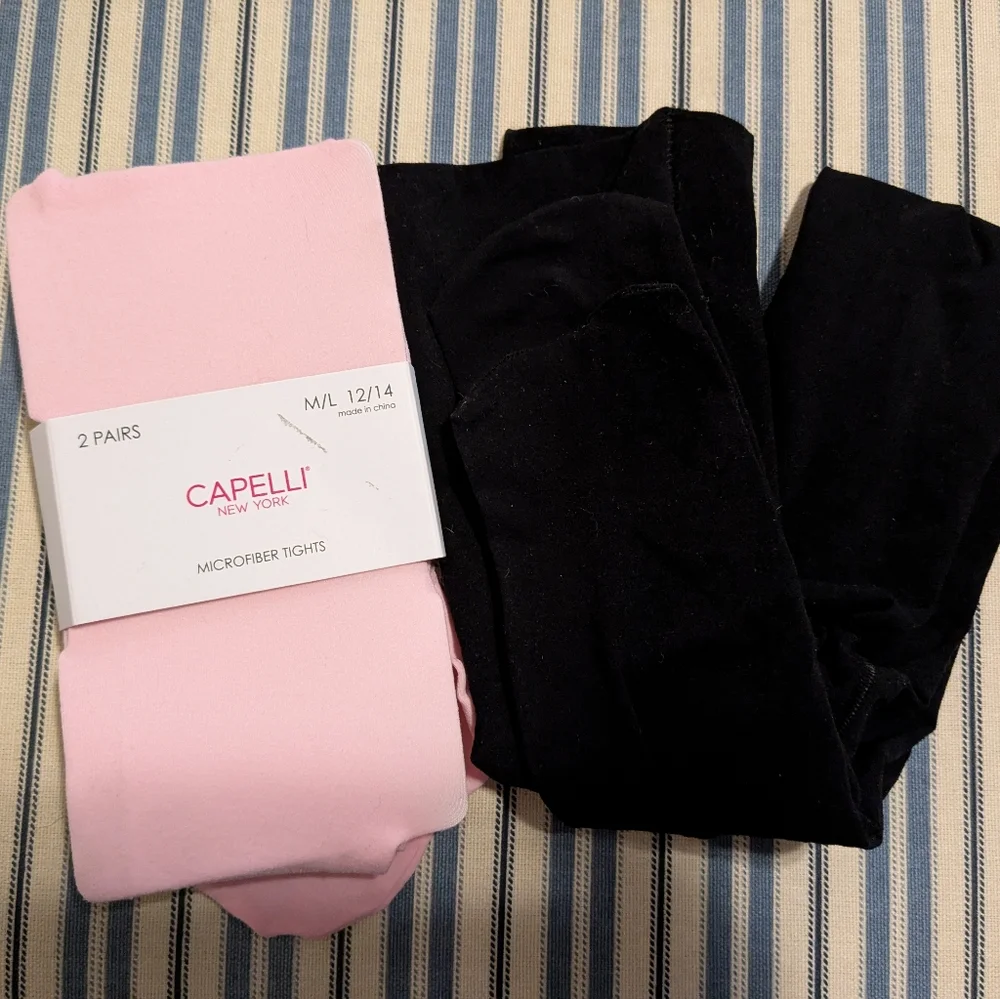 2 For $5! HUGE LOT of 10 Pairs New Kid's Tights from Nordstrom